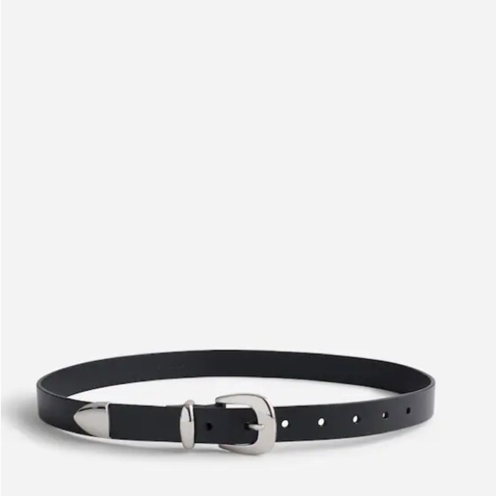 Madewell Skinny Western Belt - True Black